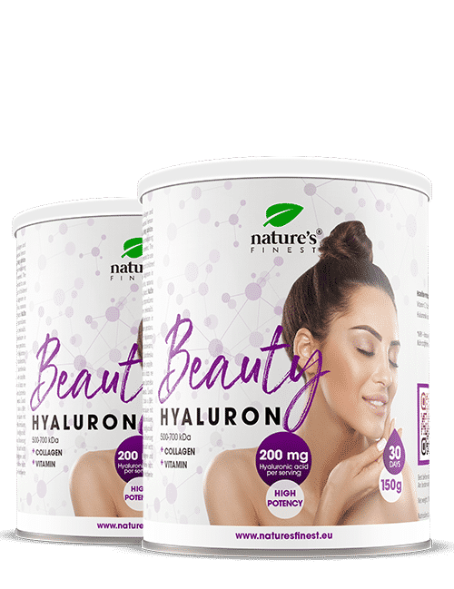 Beauty Hyaluron Box , 1+1 Gratuit , Băutură Cu Acid Hialuronic , Reduce Ridurile , Sănătatea și Elasticitatea Pielii